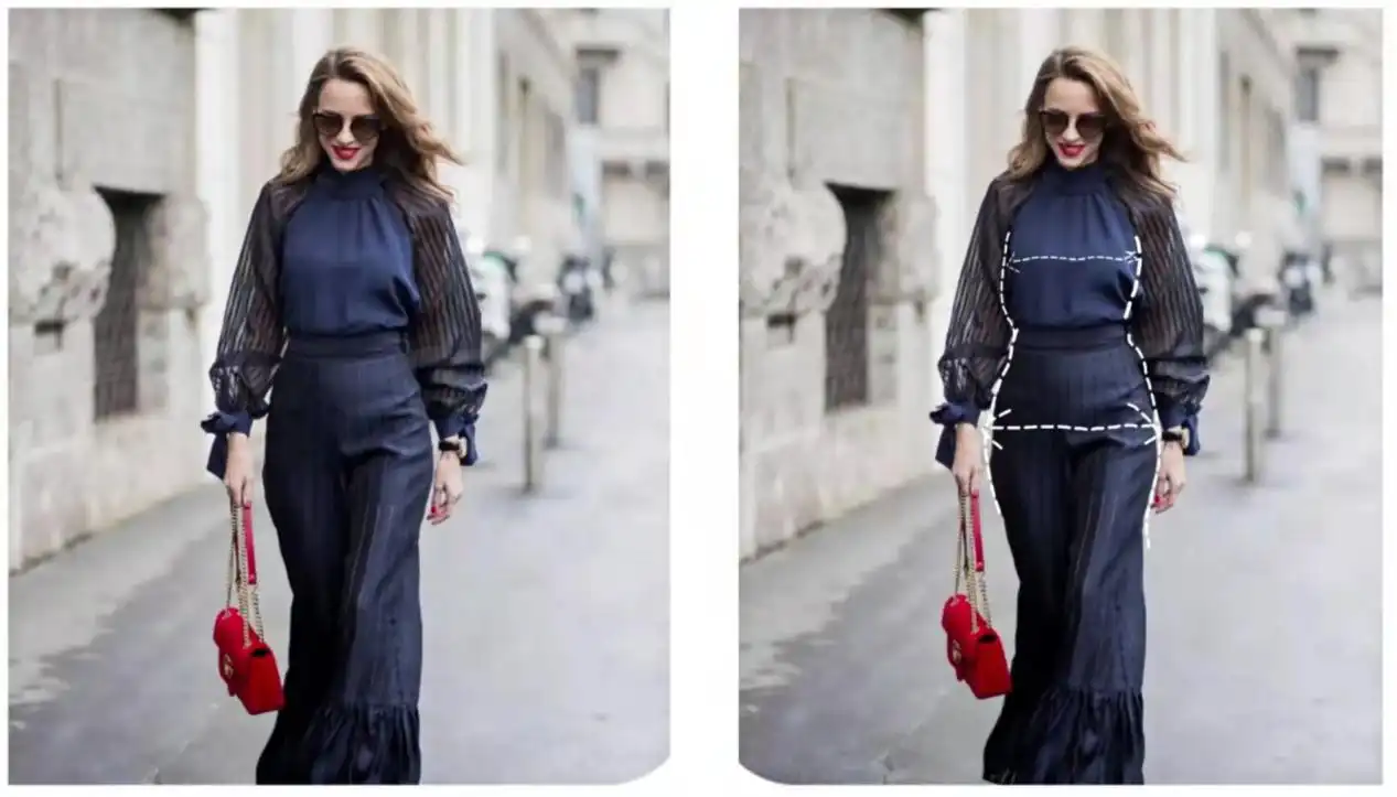 梨形微胖身材穿搭全攻略：5个藏肉显瘦小技巧，实用干货收藏版  第3张