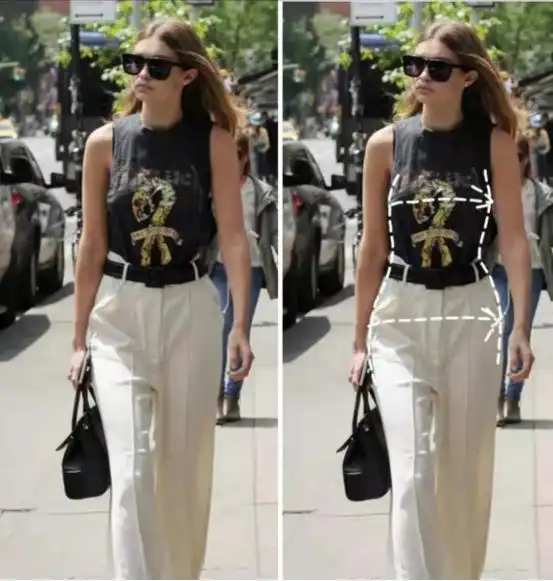 梨形微胖身材穿搭全攻略：5个藏肉显瘦小技巧，实用干货收藏版  第7张