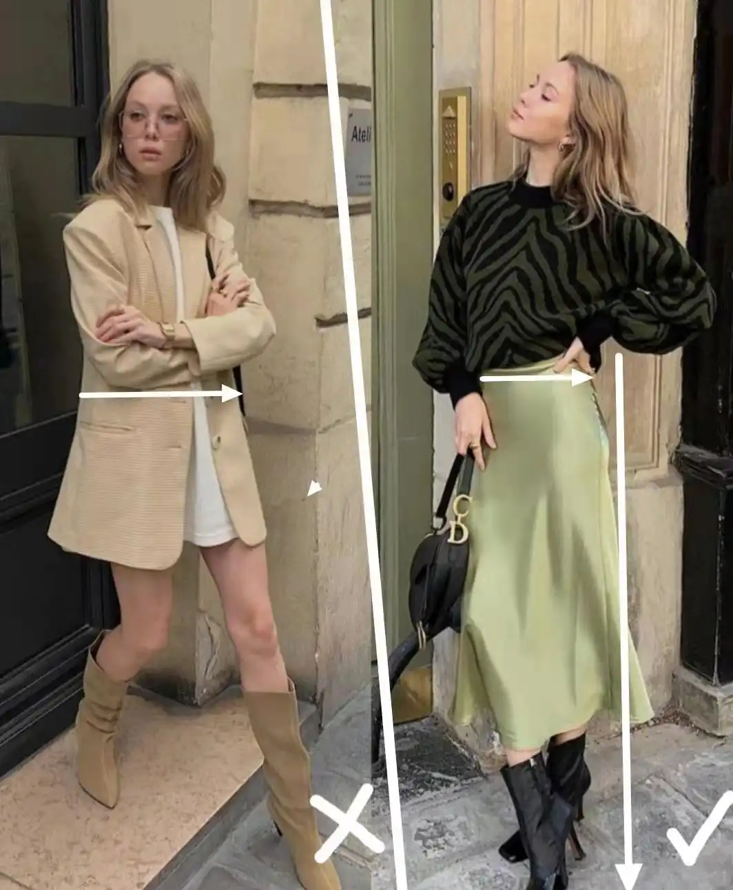 梨形微胖身材穿搭全攻略：5个藏肉显瘦小技巧，实用干货收藏版  第11张