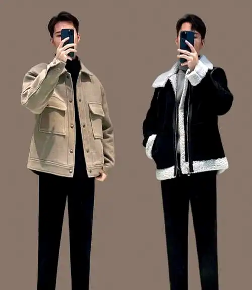 男生秋冬轻熟风穿搭指南：8套实用造型，直接收藏照着穿！  第8张