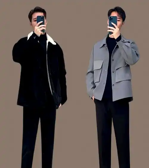 男生秋冬轻熟风穿搭指南：8套实用造型，直接收藏照着穿！  第9张